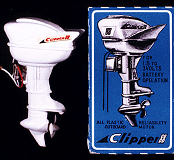 Clipper 88 Toy Boat Motor 1960’s Japan