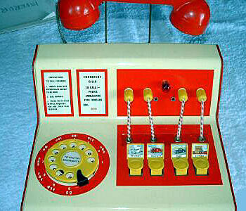 CODEG Telephone Switchboard Tinplate 1950’s