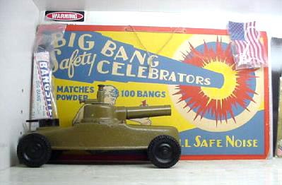 Conestoga Co. Big Bang Cannon Carbide Toy 5T-Motor Tank