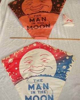 Crunden Martin Mfg. Co. Man In The Moon Paper Kites