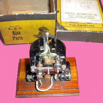 K&D Ajax Electric Motor Toy 1900’s