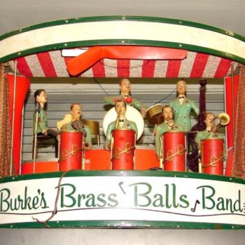 Chicago Coin Band Box Burke’s Brass Balls Bank