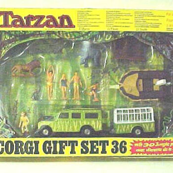 Corgi Tarzan Gift Set No. 36