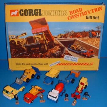 Corgi  Juniors No. 3024 Road Construction Gift Set