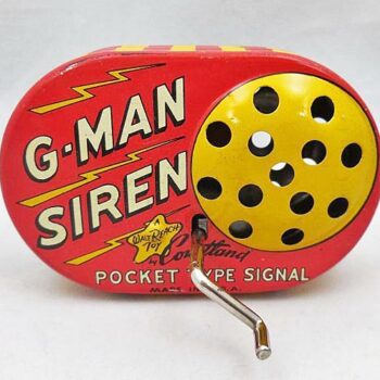 Courtland  G-Man Siren 1940’s