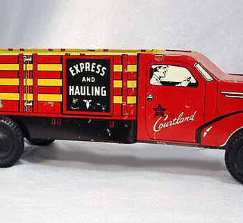 Courtland Express Hauling Truck Tin