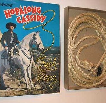 Cowboy Jr.’s Inc. Hopalong Cassidy 1950 Rope Trick