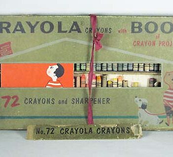Crayola Crayons Set of 72  1950’s