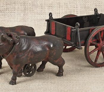 Welker & Crosby Oxen Pull Cart