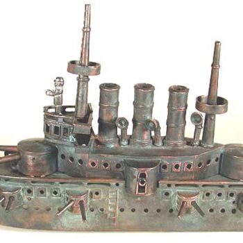 Dent Battleship Boat