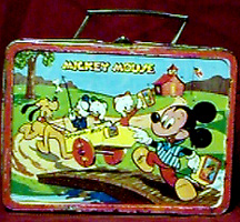 Adco Mickey/Donald Disney 1950’s Lunchbox