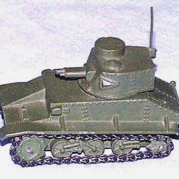 Dinky Pre War Light Tank No. 152a
