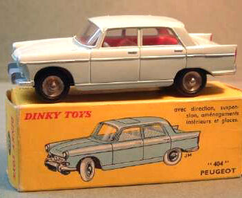 Dinky French Peugeot 404  No:553