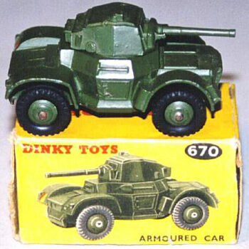 Dinky No. 670 Armoured Tank Car