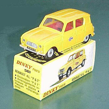 Dinky Renault 4L Poste French  No. 561