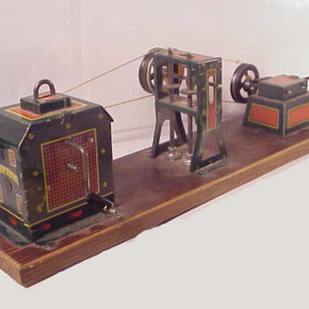 Hess & Dynamobil  Pre-War Mechanical Mill Toy German