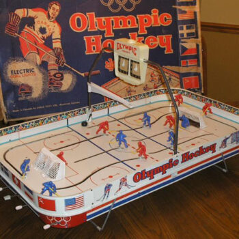 1964 Eagle Toys Olympic Hockey Table Game