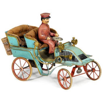 Jouet Francais Phaeton Hand-painted Tin Toy Car