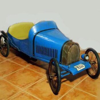 F. Sauquillo Bugatti Race No. 6 Pedal Car Spain
