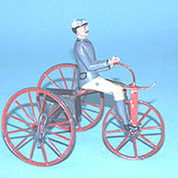 F.V. French Man on Three Wheel Cycle
