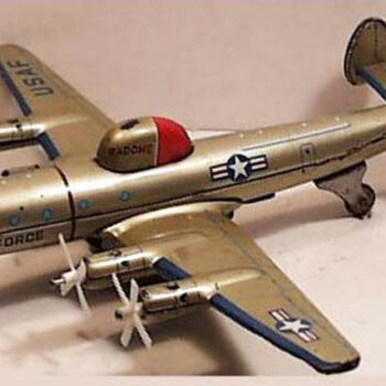 Classic Tin Toy Co. Super Constellation Airplane