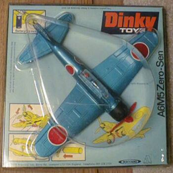 Dinky Toy Zero-Sen Airplane A6M5