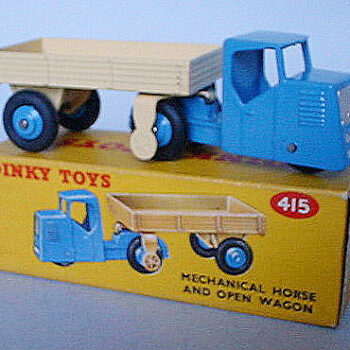 Dinky Mechanical Horse and Wagon 415