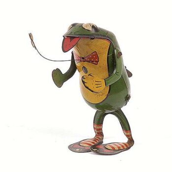 Kellerman CKO Frog with Fly Tinplate No. 314