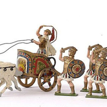 John Hill & Co. Roman Chariot from Quo Vadis