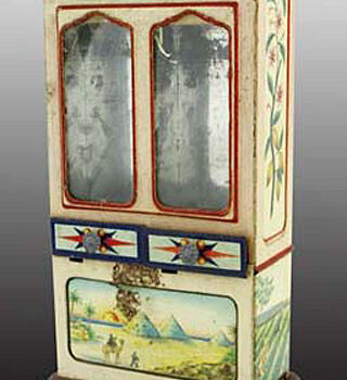 Hartwig & Vogel Mechanical Tin Vending Bank