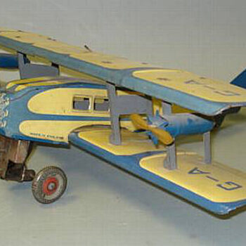 Mettoy Tri-motor Bi-plane