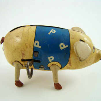Haji Dancing Pig Bee Toy Japan
