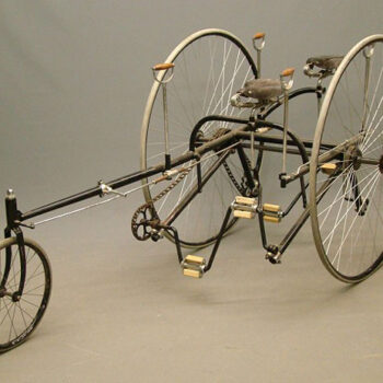 Gormully & Jeffery G & J Two Track Tandem Tricycle Replica