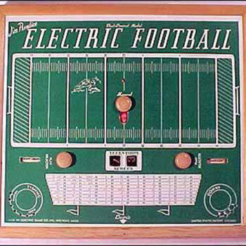 Electric Game Co. Jim Prentice Electric Football Game 1950