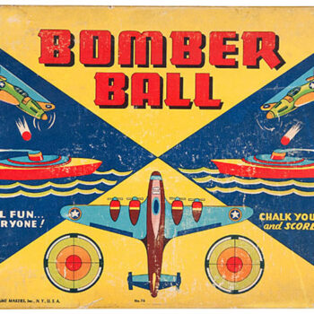 Game Makers WWII Bomber Ball Target Game