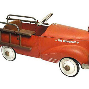 Garton Fire Department Pedal Car