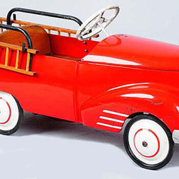 Garton Fire Ladder Pedal Car