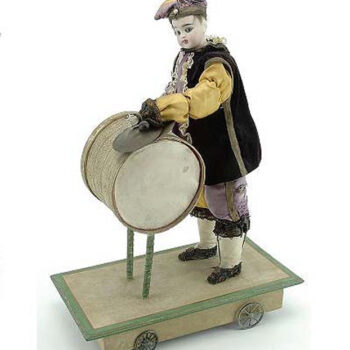 Gaultier Head Drummer Boy Pull Toy