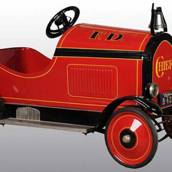 Gendron Fire Chief Pedal Car