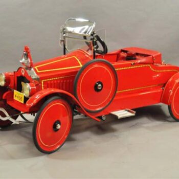 Gendron Packard Fire Chief Pedal Car