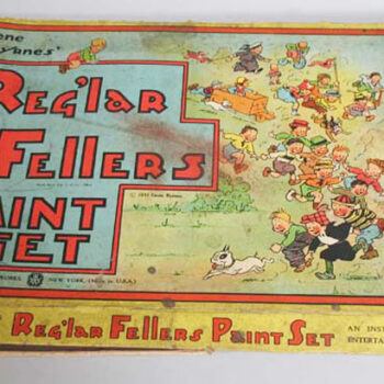 American Toy Works Gene Byrnes Reglar Fellers Paint Set 1932