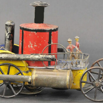 George Brown Fire Pumper Toy Clockwork