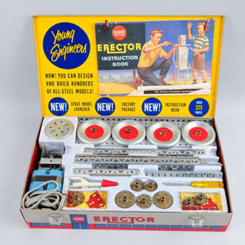 A. C. Gilbert Rocket Launcher Erector Set