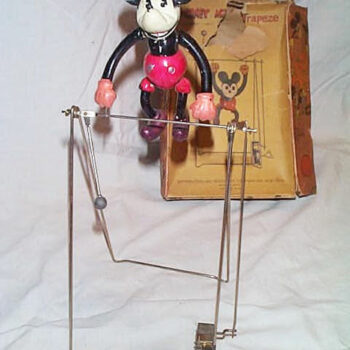 Borgfeldt Mickey Mouse Trapeze