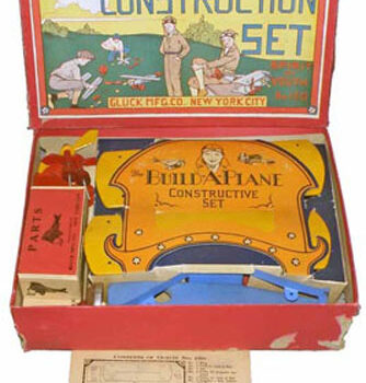 Gluck Mfg. Co. Build-A-Plane Construction Set No. 150