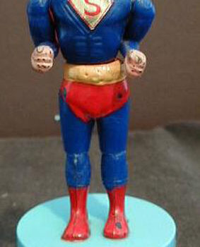 Kohner Superman Push Puppet 1966