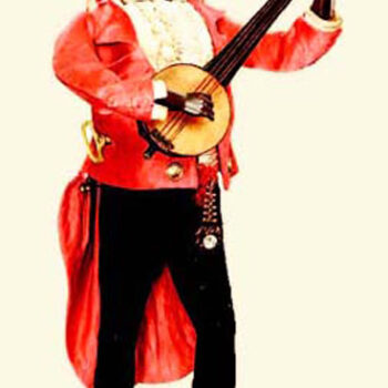Leopold Lambert  Black Performer with Banjo French Musical Automaton