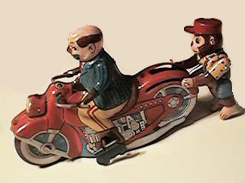 Kanto Monkey Motorcycle Toy