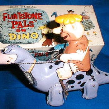 Marx Flintstone Barney on Dino