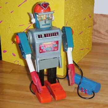 Yone Yonezawa Mr. Mercury Robot Plastic Arms